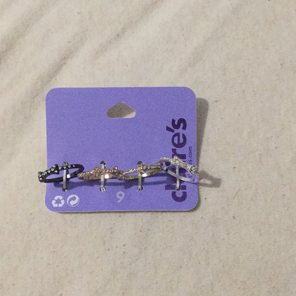 Claire’s 4pc Rings